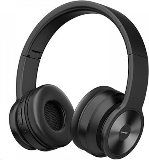 Awei A996BL Wireless / Wired On Ear Headphones with 16 hours of Operation Black