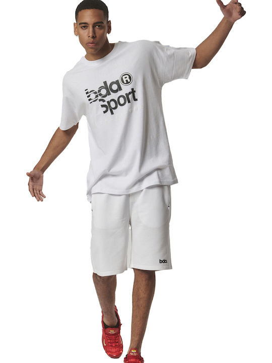 Essential Sport Αθλητική Ανδρική Βερμούδα White