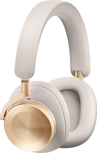 Bang & Olufsen Beoplay HX Wireless / Wired Over Ear Headphones with 35 Hours Playing Time Gold Tone