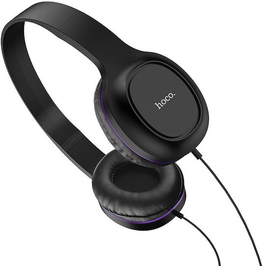 Hoco W24 Enlighten Wired On Ear Headphones Purple