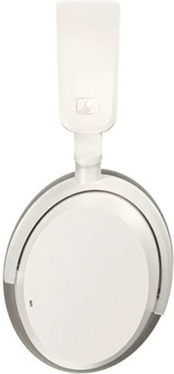 Sennheiser Accentum Ασύρματα / Ενσύρματα Over Ear Ακουστικά με 50 ώρες Λειτουργίας και Quick Charge Λευκά