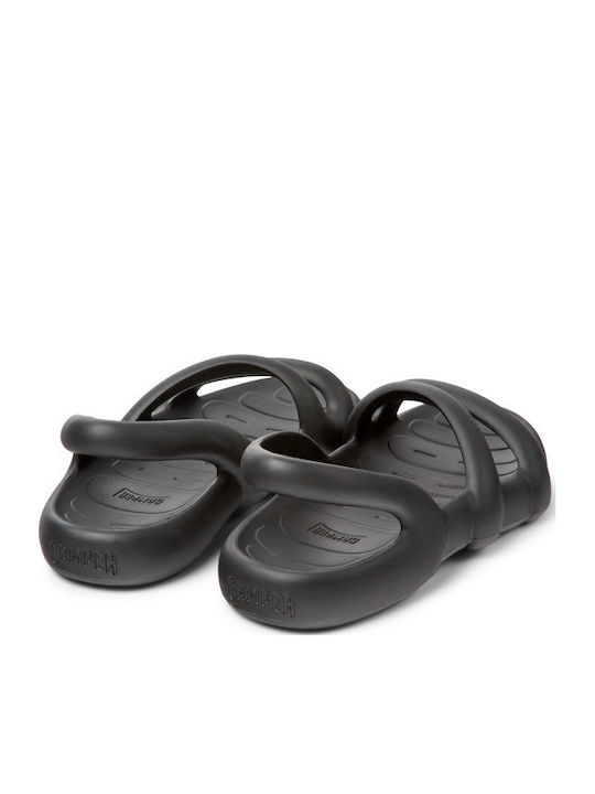 Women's Flat Sandals in Black Color