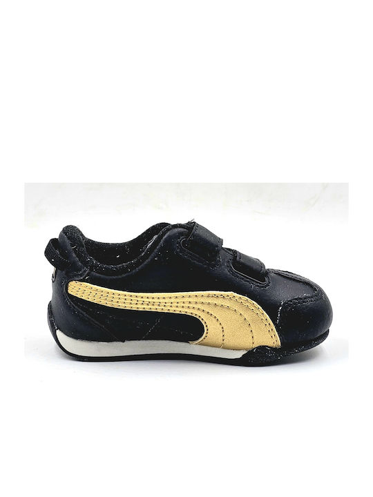 Puma Kids Sneakers with Straps Black