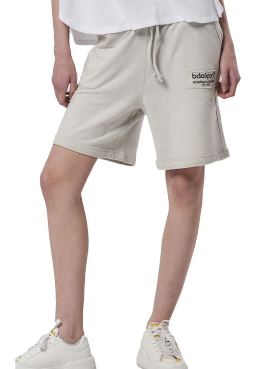 Body Action Women's Sporty Bermuda Shorts Terry Gray