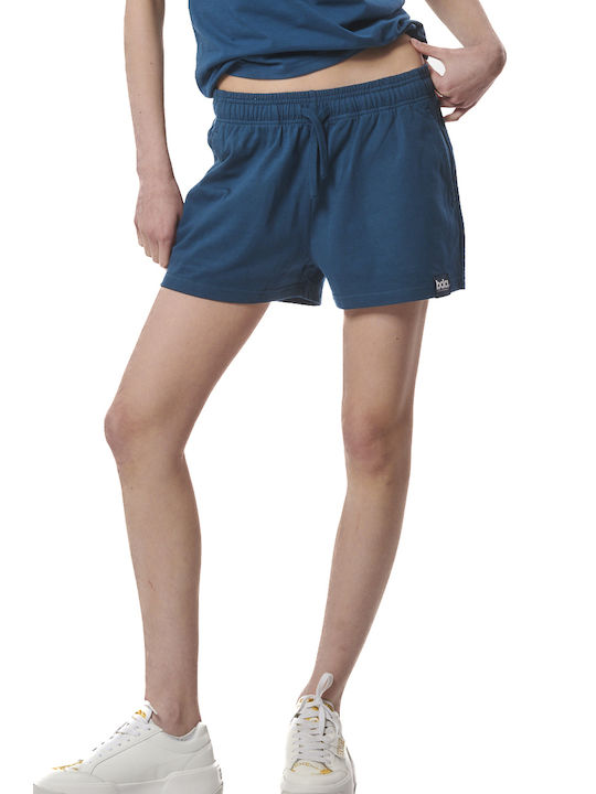 Body Action Women's Sporty Shorts Blue