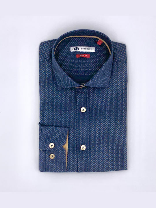 Tresor Men's Shirt Dark Blue