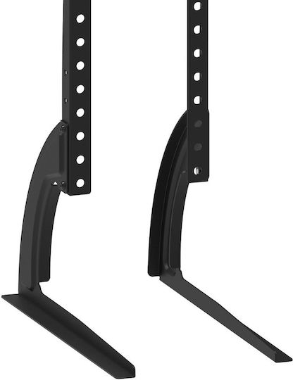 Cabletech Βάση Τηλεόρασης Δαπέδου έως 60" και 40kg Μαύρο