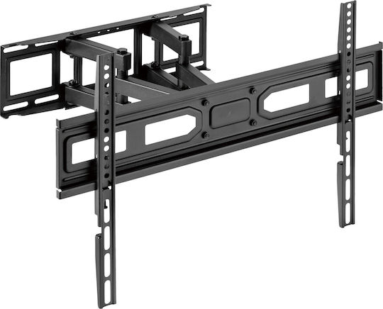 Sbox PLB-3646-2 Βάση Τηλεόρασης Τοίχου έως 80" και 40kg Μαύρο
