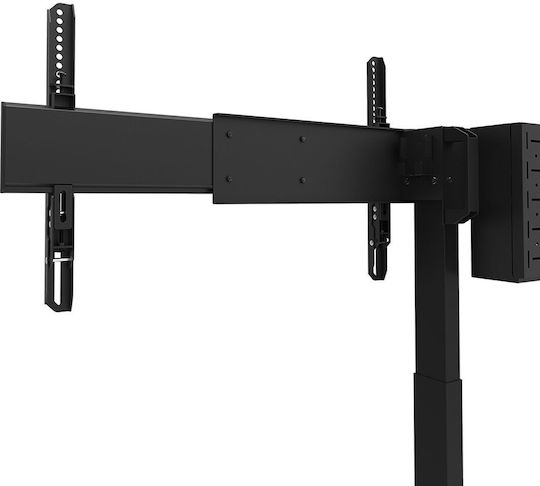 Neomounts ADM-875BL2 Βάση Τηλεόρασης Δαπέδου έως 65" και 100kg Μαύρο