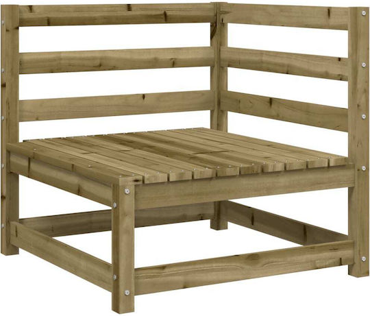 Set Cameră De Zi Pentru Exterior 6 Piese Lemn De Pin Impregnat Cu Perne