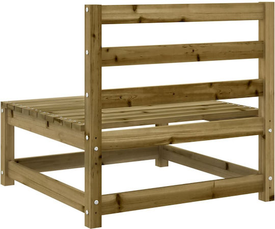 Set Cameră De Zi Pentru Exterior 6 Piese Lemn De Pin Impregnat Cu Perne