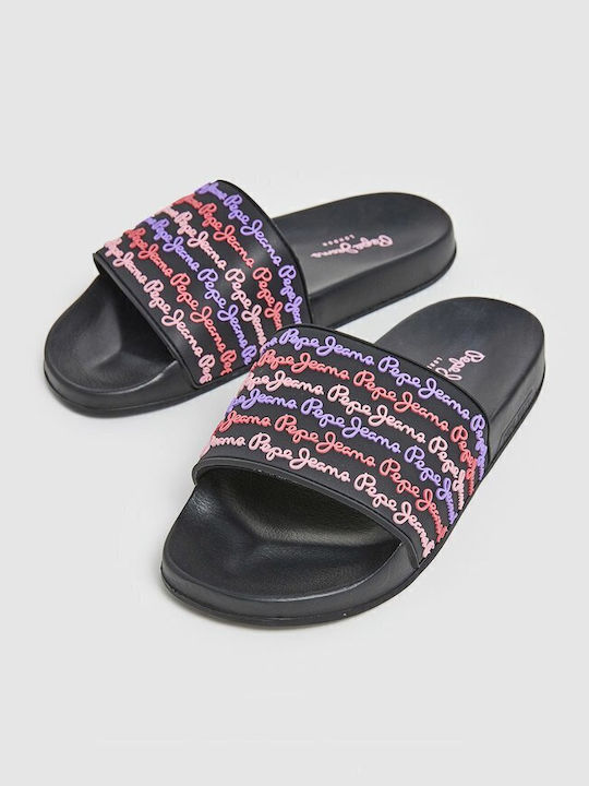 Women's Slides Black