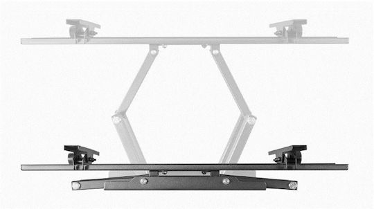 Gembird WM-70ST-01 Βάση Τηλεόρασης Τοίχου έως 70" και 35kg Μαύρο