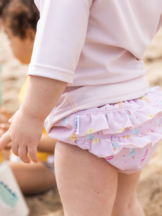 Saro Ice Creams Παιδικό Μαγιό Πάνα Γαλάζια