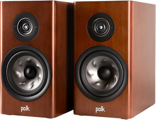 Polk Audio Reserve R200 Anniversary Edition Ζεύγος Ηχείων Hi-Fi Βιβλιοθήκης 2 Δρόμων Π19xΒ35.38xΥ35.9εκ. Καφέ