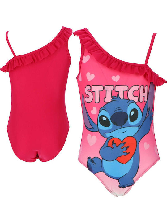 Disney Lilo & Stitch Kids Swimwear One-Piece Fuchsia