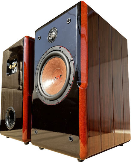TRF WTCB652HS WTCB652HS B/BR Paar Hi-Fi Lautsprecher Buch selbst 80W 2 Anzahl von Fahrern Brown/Black