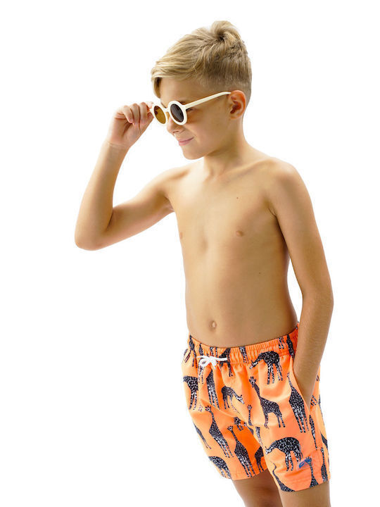 Energiers Kids Swimwear Swim Shorts Exotic Orange