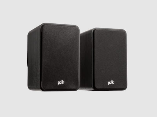 Polk Audio Signature Elite ES15 Ζεύγος Ηχείων Hi-Fi Βιβλιοθήκης 100W 2 Δρόμων Π19.1xΒ25.9xΥ30.5εκ. Μαύρο