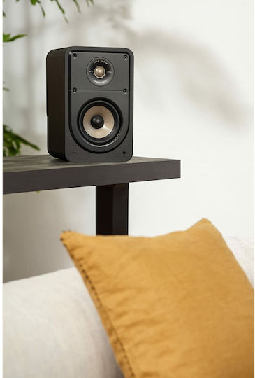 Polk Audio Signature Elite ES15 Ζεύγος Ηχείων Hi-Fi Βιβλιοθήκης 100W 2 Δρόμων Π19.1xΒ25.9xΥ30.5εκ. Μαύρο