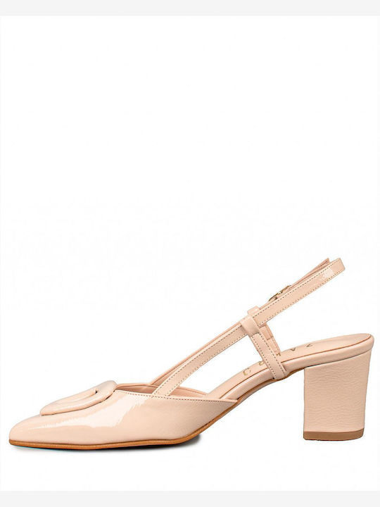 Pink Heels with Strap