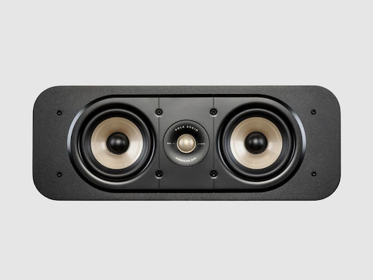 Polk Audio Signature Elite ES30 Ηχείο Hi-Fi Κεντρικό 150W 2 Δρόμων Π50.8xΒ26.9xΥ19.1εκ. Μαύρο