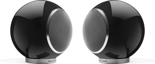 Elipson Planet L (Paar) Paar Hi-Fi Lautsprecher Buch selbst 2 Anzahl von Fahrern B29xT29xH29cm. Schwarz
