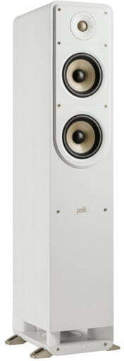 Polk Audio S50 Ηχείο Hi-Fi Δαπέδου 150W 2 Δρόμων Π26.04xΒ27.94xΥ95εκ. Λευκό