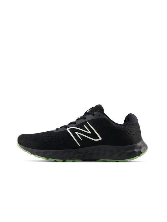 New Balance 520v8 Ανδρικά Αθλητικά Παπούτσια Running Μαύρα