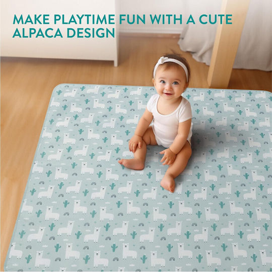 Navaris Kids Synthetic Rug 110x110cm