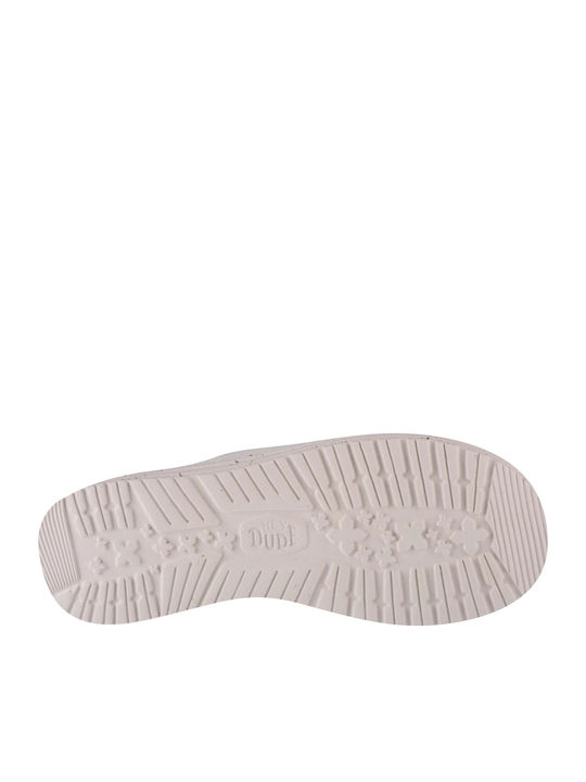 Washed Men's Moccasins White
