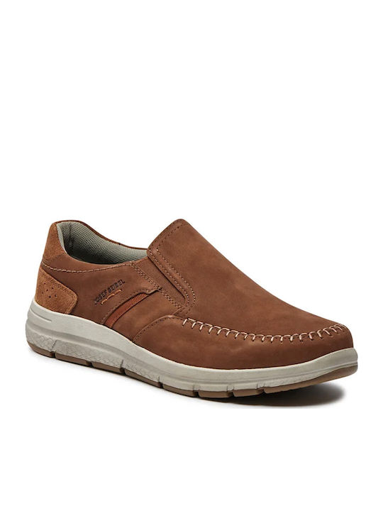 Leder Herren Freizeitschuhe Tabac Braun