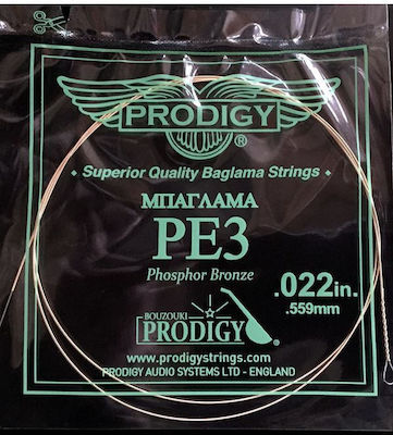 Prodigy Set Phosphor-Bronze Saiten für Baglama Lime NAKM39PD00036