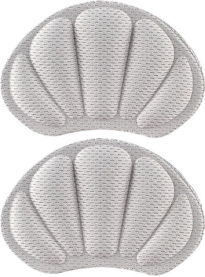 Set 2 Zola Shoe Cushion Pads Shoes Universal 9.6x6 Cm Grey
