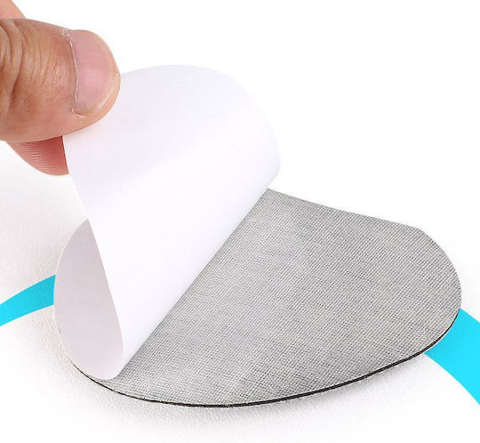 Set 2 Zola Shoe Cushion Pads Shoes Universal 9.6x6 Cm Grey