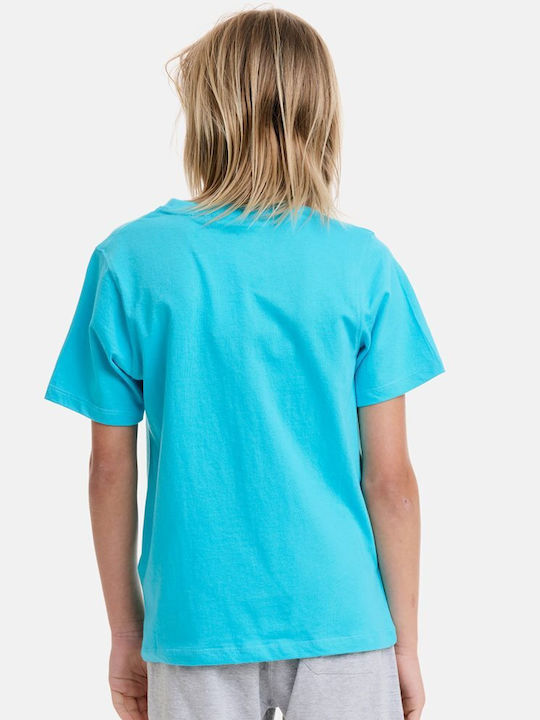 Russell Athletic Kids T-shirt Turquoise