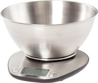 Adler Ψηφιακή Ζυγαριά Κουζίνας με Κάδο έως 5kg Γκρι