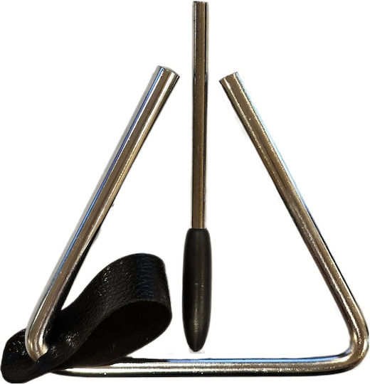Stagg Musical Triangle with Beater 4 Inches Brass