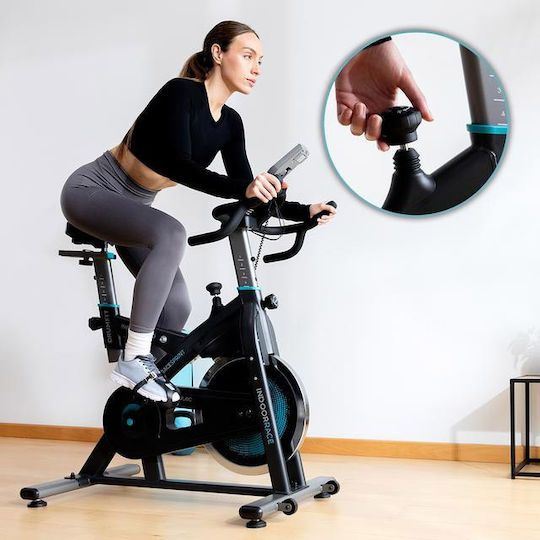 Cecotec DrumFit Indoor Bicicletă de spinning Magnetic cu roți