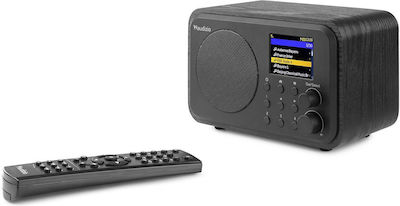 Audizio Venice Επιτραπέζιο Ραδιόφωνο Επαναφορτιζόμενο DAB+ με Bluetooth Μαύρο