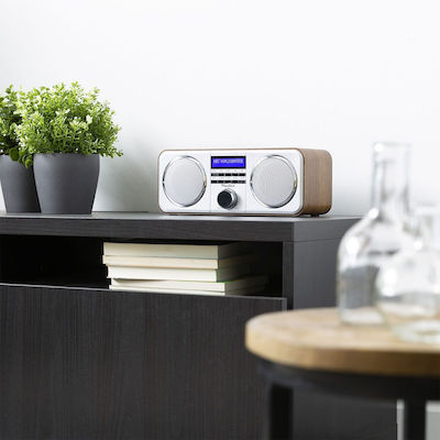 Audizio Novara Tabletop Radio DAB+ Silver