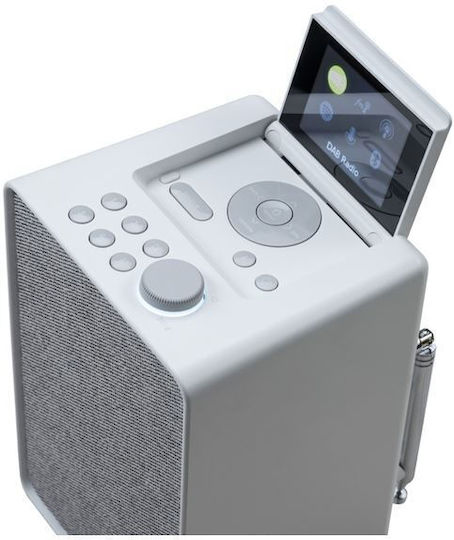 Pure Evoke Spot Настолен Радиоприемник с Мрежово Захранване DAB+ с Bluetooth Бял