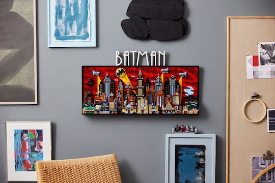 LEGO Art The Animated Series Gotham City pentru 18+ Ani 4210 Bucăți