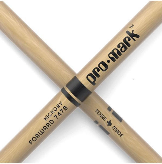 Promark Hickory Μπαγκέτες Ντραμς Classic Forward με Σχήμα Μύτης Oval