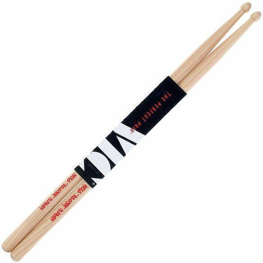 Vic Firth Hickory Μπαγκέτες Ντραμς Signature με Σχήμα Μύτης Drop