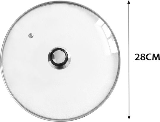 Tpster Tpster Glasdeckel Für Tiganí Und Katschárola 28cm 34394