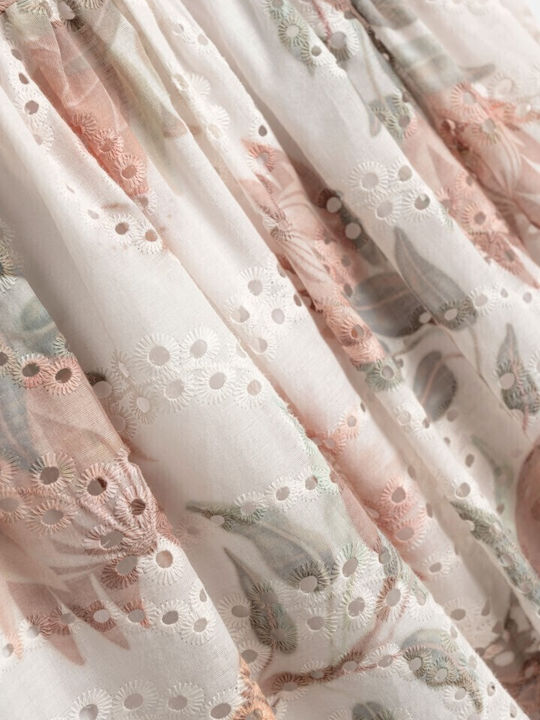 Kinderkleid Kurzärmelig Ecru