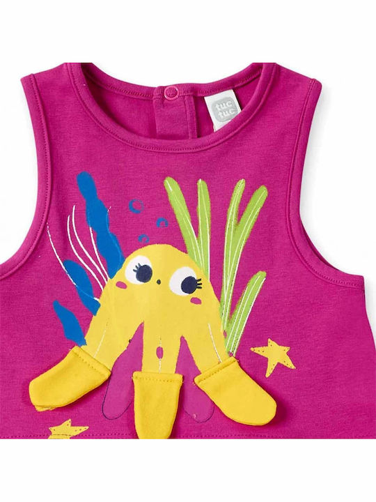 Kinderkleid Fuchsia