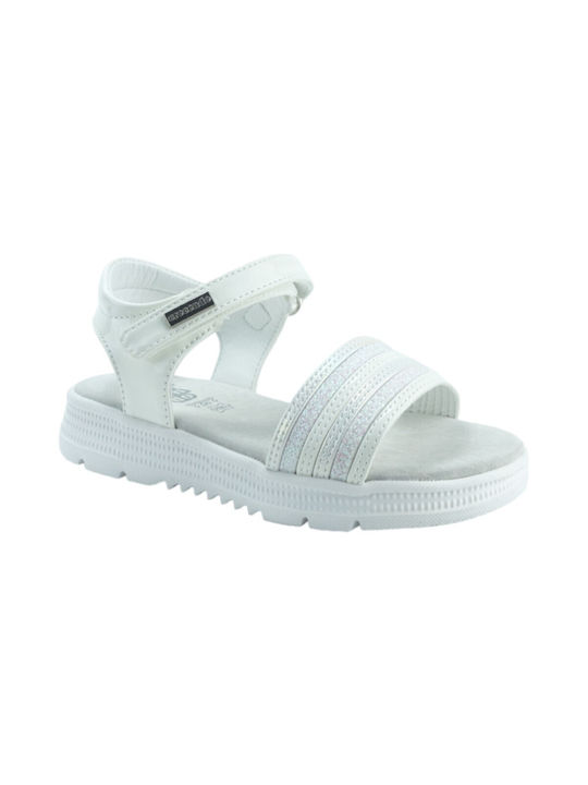 Crecendo Kids' Sandals White