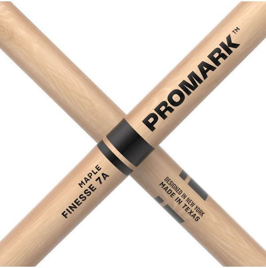 Promark Maple Kids Drumsticks Drums Finesse 7A with Tip Shape Ball